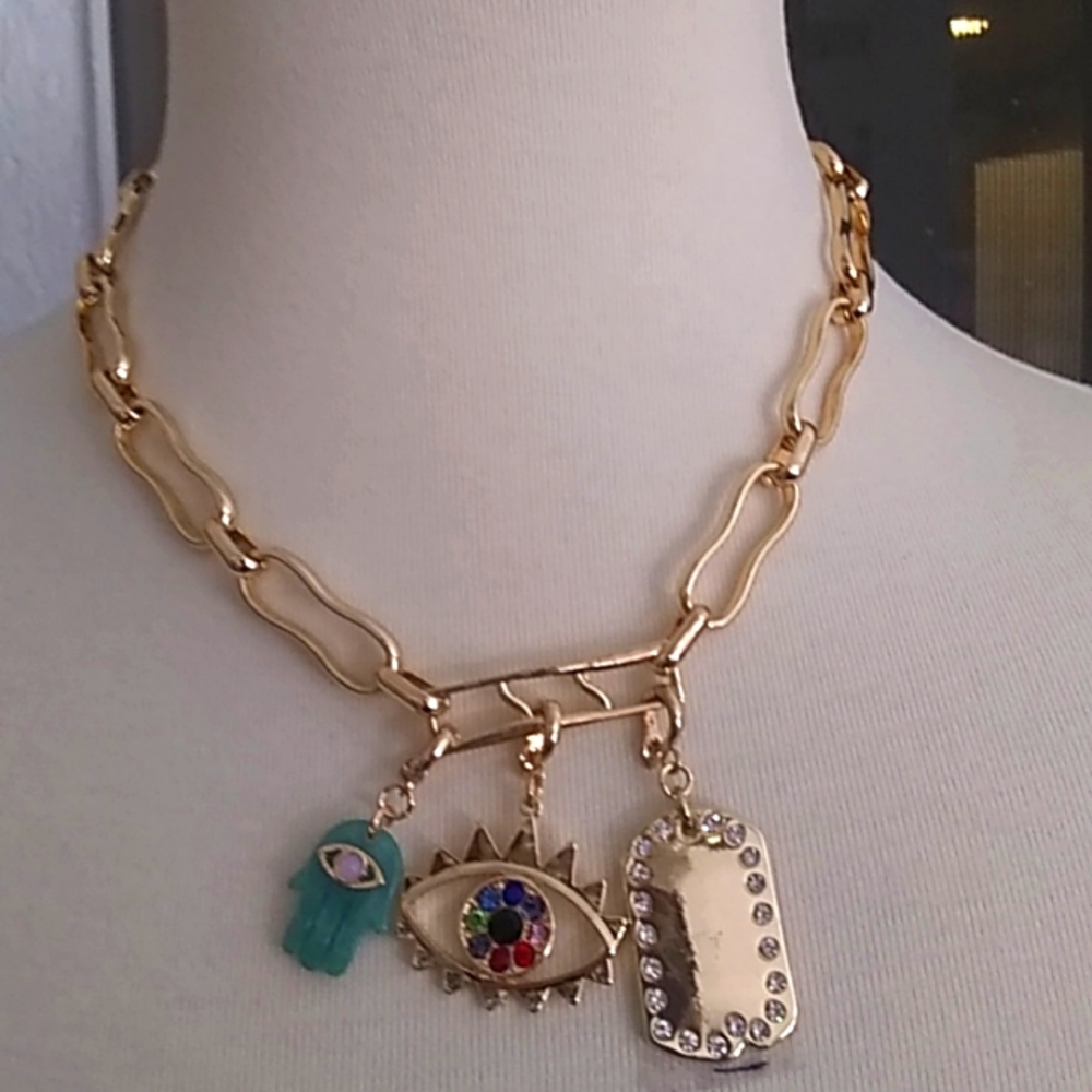 Fun Evil Eye Necklace